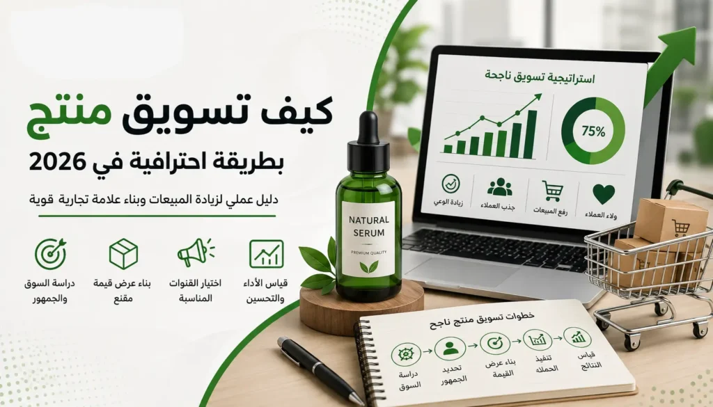 كيف تسويق منتج بطريقة احترافية