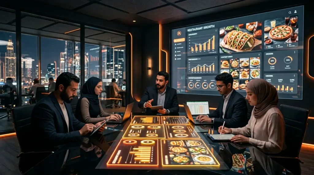 طريقة إدارة حسابات مطعم